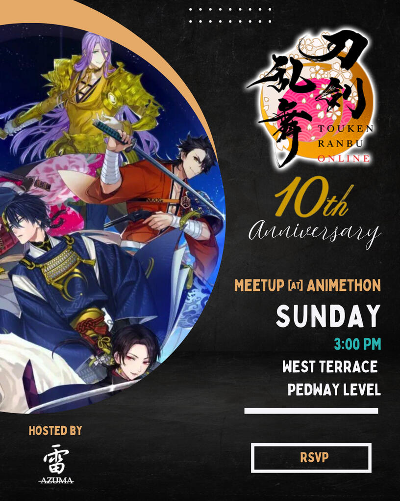 2025 Animethon - Touken Ranbu Meetup